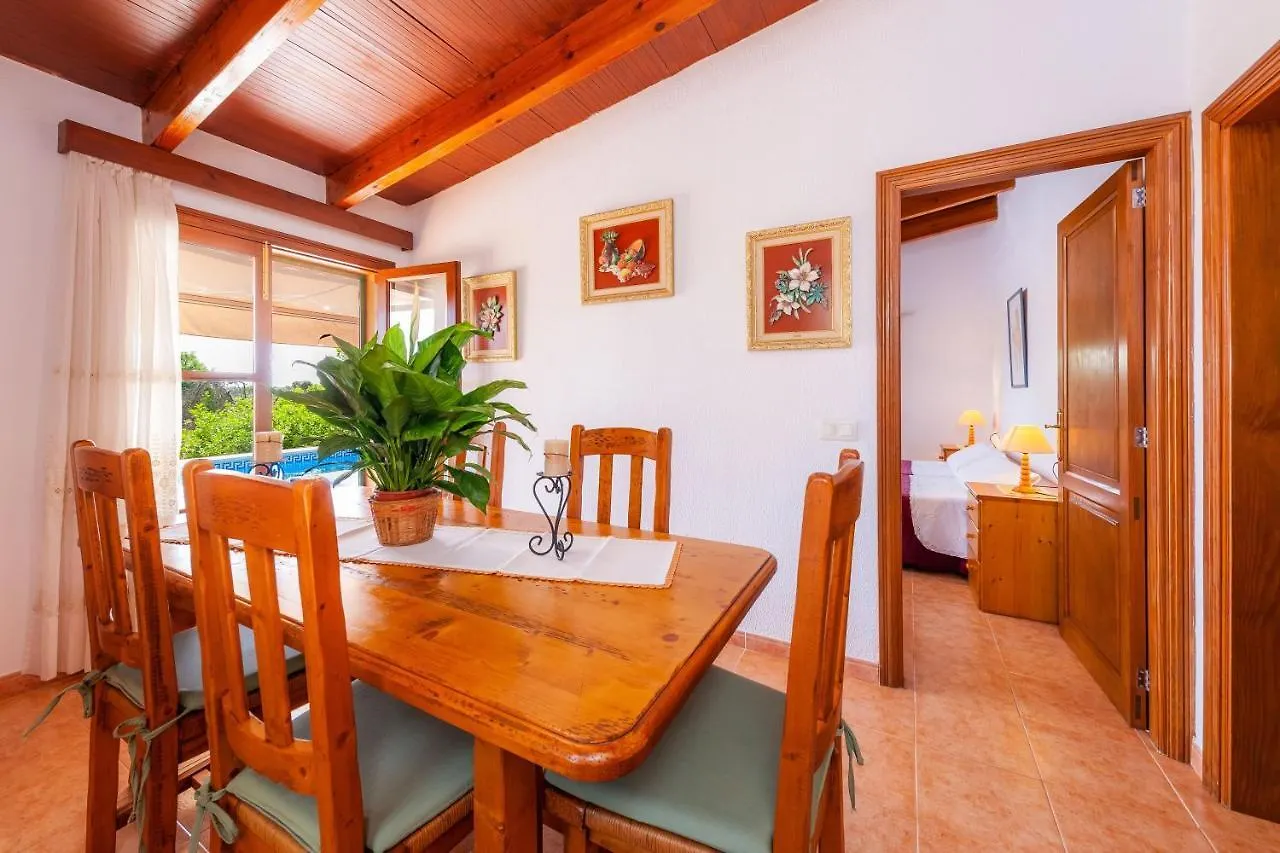 Ferienhaus Ses Salines Cottage With Private Pool And Barbecue Spanien